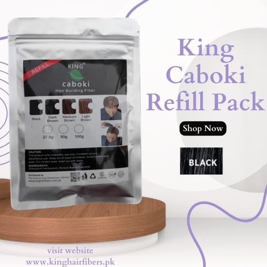 King Caboki Refill Pack Black