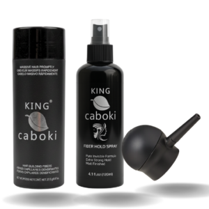 King Caboki 3 IN 1 Deal King Caboki 27.5g Fiber+FiberHold Spray+Spray Applicator