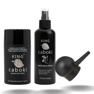King Caboki 3 IN 1 Deal King Caboki 12g Fiber+FiberHold Spray+Spray Applicator