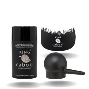King Caboki 3 IN 1 Deal King Caboki 12g Fiber+Spray Applicator+Hairline Optimizer
