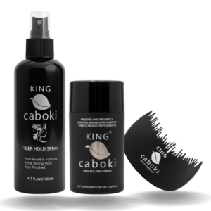 King Caboki 3 IN 1 Deal King Caboki 12g Fiber+FiberHold Spray+Hairline Optimizer