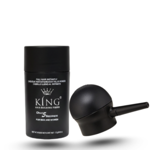 King Hair Building Fibers 2 IN 1 Deal 12g Fiber+ Spray Applicator