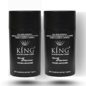 12g King Hair Building Fibers Value Pack 2 (60 Day Supply)