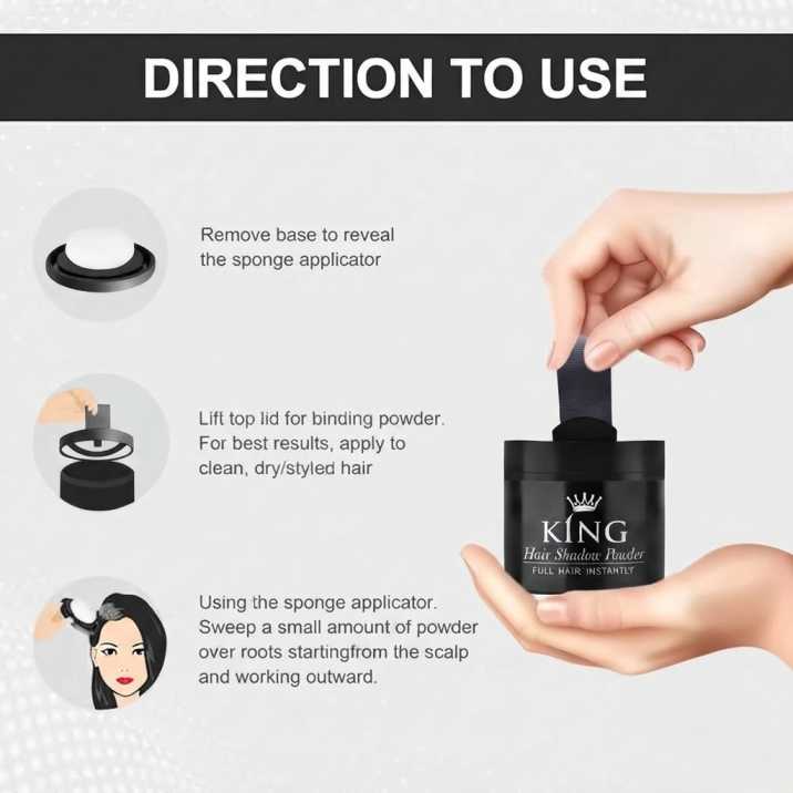 King Hairline Powder Concealer in Pakistan