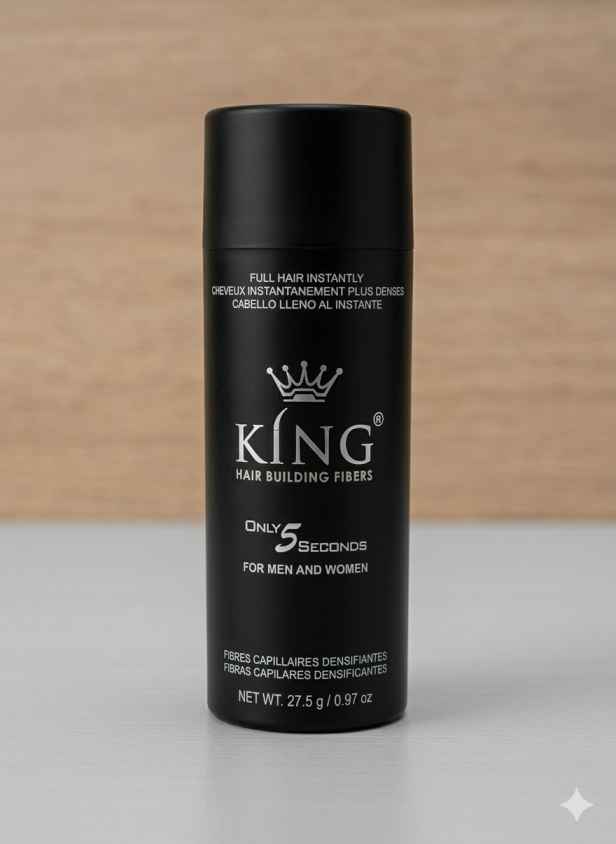 Buy 2 King Hair Fibers & Get Fibers Hold Spray Free